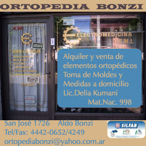 Ortopedia Bonzi  - Servicios Bonzi Web - Aldo Bonzi